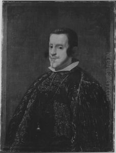 Konig Philipp IV. von Spanien by Diego Rodriguez de Silva y Velazquez