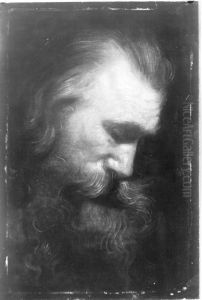 Studienkopf eines Apostels by (studio of) Rubens, Peter Paul