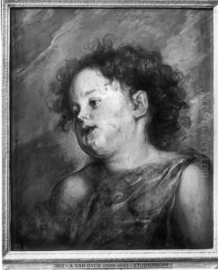 Studienkopf eines Kindes by Sir Anthony Van Dyck