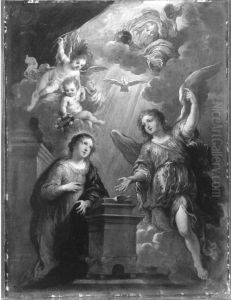 Verkundigung an Maria by Cornelis Schut