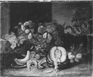 Obst- und Gemusestillleben by Maximilian Pfeiler