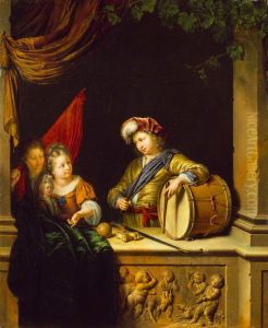 Children's Games by Willem Van Mieris Leiden