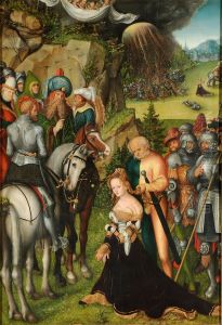 The Beheading of Saint Catherine by Lucas Cranach the Elder