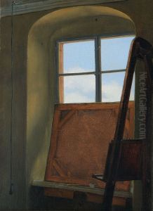 The studio window