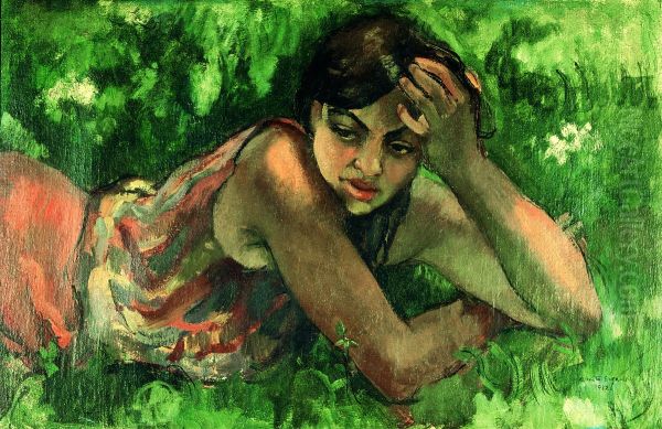 Hungarian gypsy girl - view 1