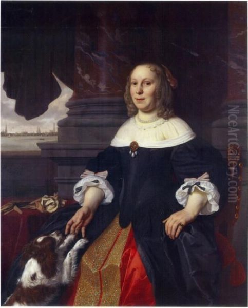 Portrait of Catharina Claesdr. Gaeff alias Lambertsdr. Opsy (1619-1698) - view 1