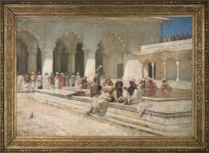 The Hour of Prayer at the Pearl Mosque, Agra