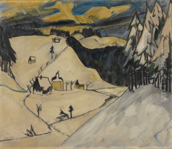 Schneelandschaft - view 1