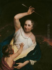 Venus punishing Cupid by Bartholomeus Van Der Helst