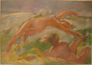 Study for The Mermaids by Henry Luyten