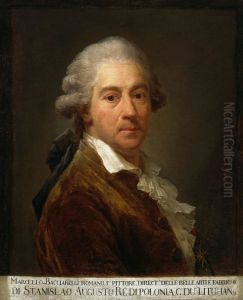 Self-portrait in a tailcoat by Marcello Bacciarelli