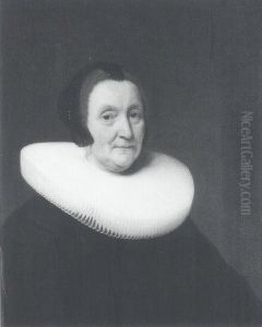 Portrait of Aechte Cornelisdr. Briel gezegd Welhouck Portrait of Aechte Cornelisdr. Briel gezegd Welhouck