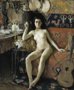 Demasquee by Akseli Valdemar Gallen-Kallela