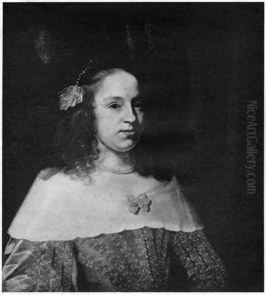 Portrait of a Young Woman with Ringlets - view 1