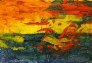 Sunset over the Adriatic by Joachim-Raphael Boronali