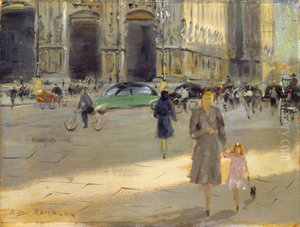 Piazza del Duomo a Milano Piazza del Duomo a Milano