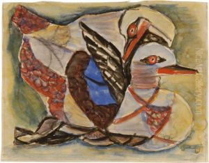 Duck And Turkey by Oliver Newberry Chaffee