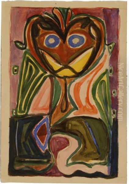 Abstract Face - view 1