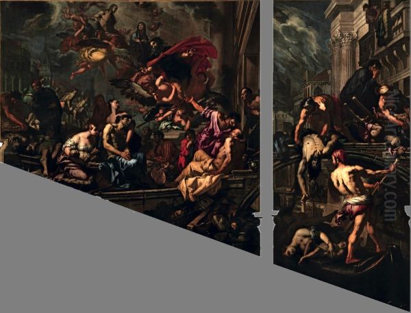 The Virgin Appearing to the Plague Victims - view 1