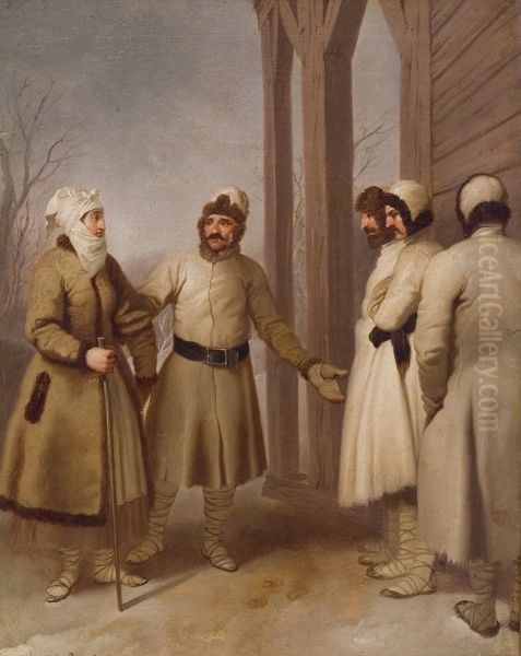 Lithuanian peasants - view 1