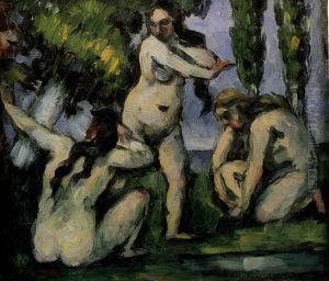 Trois Baigneuses by Paul Cezanne