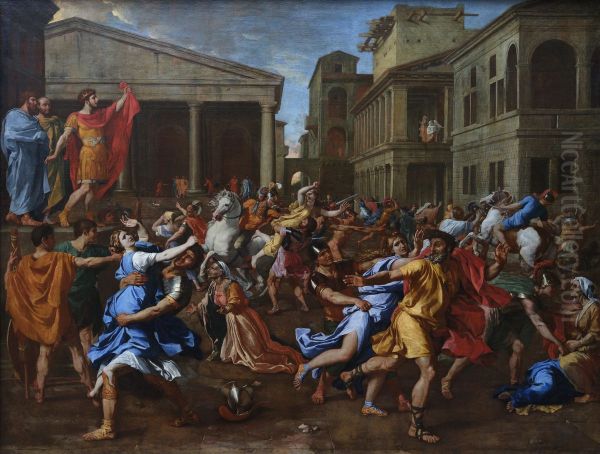 The abduction of the Sabines - view 1