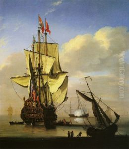 An English Warship An English Warship