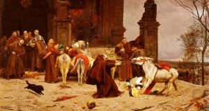 O monge e o burro rebelde de Eduardo Zamacois y Zabala, 1868 by Eduardo Zamacois y Zabala