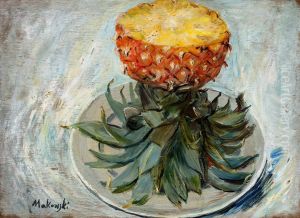 Pineapple on a plate Pineapple on a plate