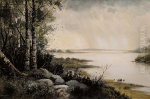 The Quiet Lake Shore by Samuel R. Chaffee