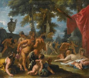 The Feast of Silenus by Sebastiano Ricci