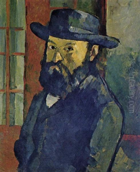 Portrait de l'artiste au chapeau a large bord - view 1