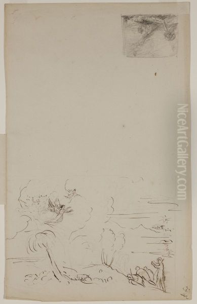 The Angel Appearing to the Shepherds - view 1