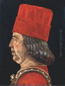 Portrait of Borso d'Este Portrait of Borso d'Este