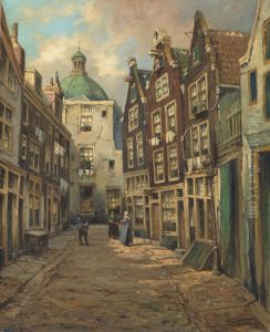 Zwartebijlsteeg by Jan Gerard Smits