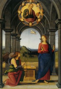 Annunciation of Fano by Pietro Vannucci Perugino