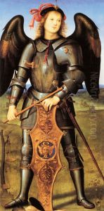 Archangel Michael by Pietro Vannucci Perugino