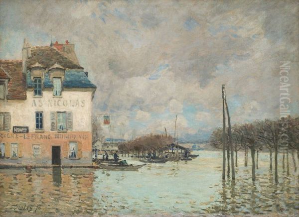 L'Inondation a Port-Marly - view 1