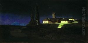 Ukrainian Night by Arkhip Kuindzhi