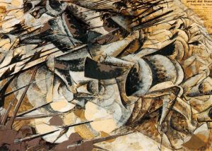Charge of the Lancers by Umberto Boccioni