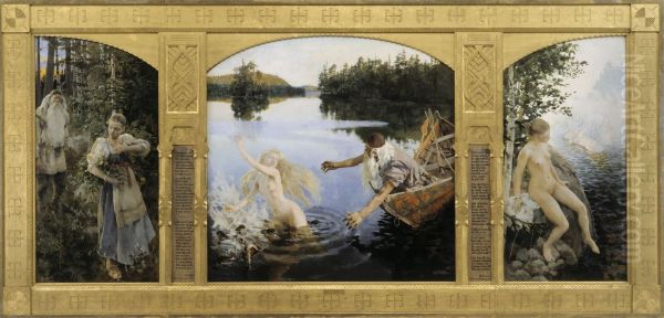 Aino Myth, Triptych - view 1