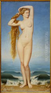 Naissance de Venus by Eugene Emmanuel Amaury Duval