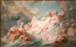The Birth of Venus by Jean-Honore Fragonard