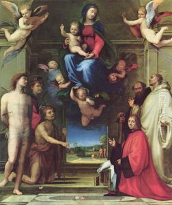 Madonna and child with saints by Fra Bartolomeo