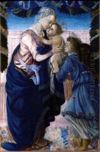 Madonna and Child with an Angel - view 1