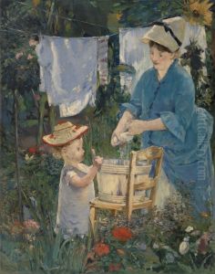 Laundry (Le Linge) by Edouard Manet