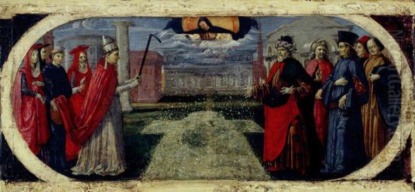 The Miraculous Founding of Santa Maria Maggiore in Rome - view 1