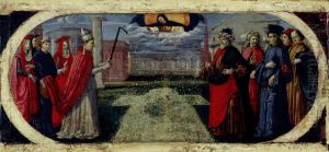 The Miraculous Founding of Santa Maria Maggiore in Rome by Pietro Vannucci Perugino