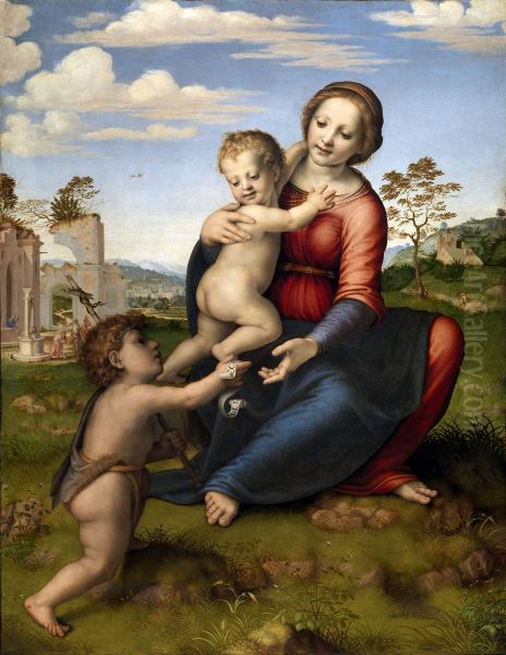 Madonna of the Well or Madonna and Child with the young St. John the Baptist - view 1