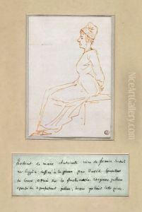 Maria Antonieta conducida al cadalso by Jacques-Louis David